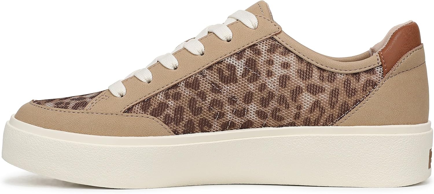 image:imageDr Scholls Shoes Womens Madison Lace Sneakers Comfortable SneakersSand Leopard Mesh