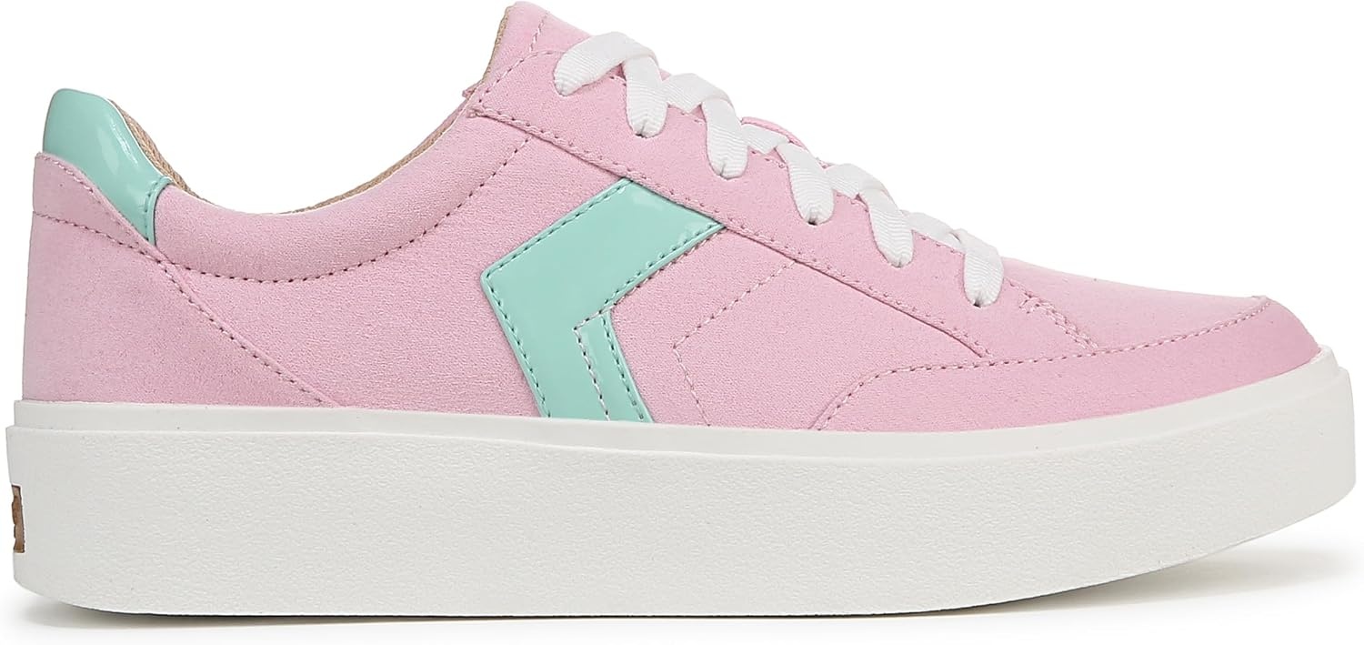 image:imageDr Scholls Shoes Womens Madison Lace Sneakers Comfortable SneakersSweet Pink Microfiber
