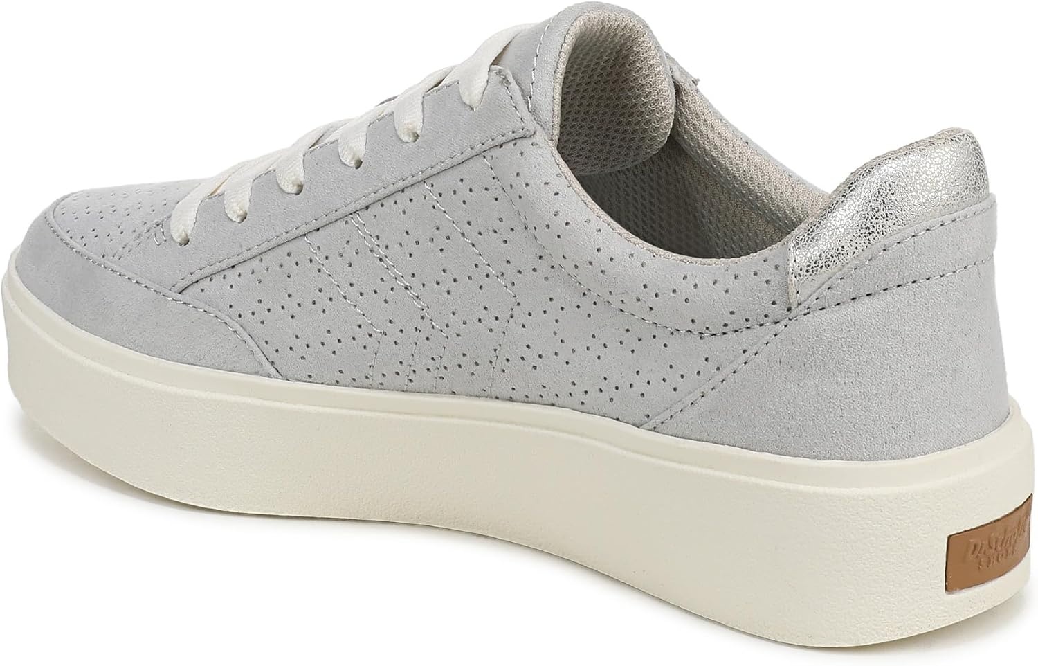 image:imageDr Scholls Shoes Womens Madison Lace Sneakers Comfortable SneakersVapor Grey Perf Microfiber