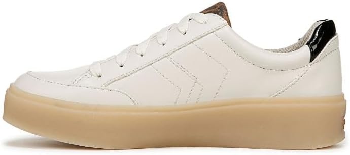 image:imageDr Scholls Shoes Womens Madison Lace Sneakers Comfortable SneakersWhite Leopard Accent