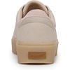Dr. Scholl’s Shoes Women’s Madison Lace Sneakers, Comfortable Sneakers(Beige Pink Faux Leather)