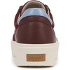 Dr. Scholl’s Shoes Women’s Madison Lace Sneakers, Comfortable Sneakers(Cali Wine Microfiber)