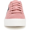 Dr. Scholl’s Shoes Women’s Madison Lace Sneakers, Comfortable Sneakers(Rose Pink Microfiber)