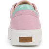 Dr. Scholl’s Shoes Women’s Madison Lace Sneakers, Comfortable Sneakers(Sweet Pink Microfiber)