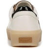 Dr. Scholl’s Shoes Women’s Madison Lace Sneakers, Comfortable Sneakers(White Leopard Accent)