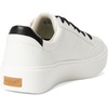 Dr. Scholl’s Shoes Women’s Madison Lace Sneakers, Comfortable Sneakers(White/Black Smooth)