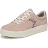 Dr. Scholl’s Shoes Women’s Madison Lace Sneakers, Comfortable Sneakers(Rose Dust Pink Leopard)
