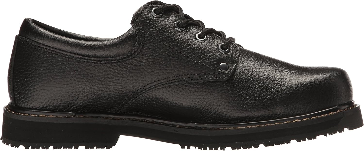 image:imageDr Scholls Shoes Mens Harrington II Slip Resistant Oxford Work ShoesBlack