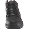 Dr. Scholl’s Shoes Men’s Charge Slip Resistant Soft Toe Work Boot(Black Leather)
