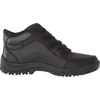 Dr. Scholl’s Shoes Men’s Charge Slip Resistant Soft Toe Work Boot(Black Leather)