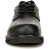 Dr. Scholl’s Shoes Mens Harrington Composite Toe Work Oxford(Black Leather)