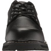Dr. Scholl’s Shoes Men’s Harrington II Slip Resistant Oxford Work Shoes(Black)