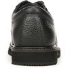 Dr. Scholl’s Shoes Men’s Harrington II Slip Resistant Oxford Work Shoes(Black Leather)