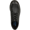 Dr. Scholl’s Shoes Men’s Harrington II Slip Resistant Oxford Work Shoes(Black Leather)