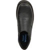 Dr. Scholl’s Shoes Men’s Winder II Slip Resistant Work Loafer(Black Leather)