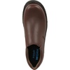 Dr. Scholl’s Shoes Men’s Winder II Slip Resistant Work Loafer(Brown Tumbled Leather)