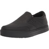 Dr. Scholl’s Shoes Men’s Valiant Slip Resistant Work Sneaker(Black)