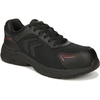 Dr.Scholl’s Shoes Mens Blazer Composite Toe Sneaker(Black Leather)