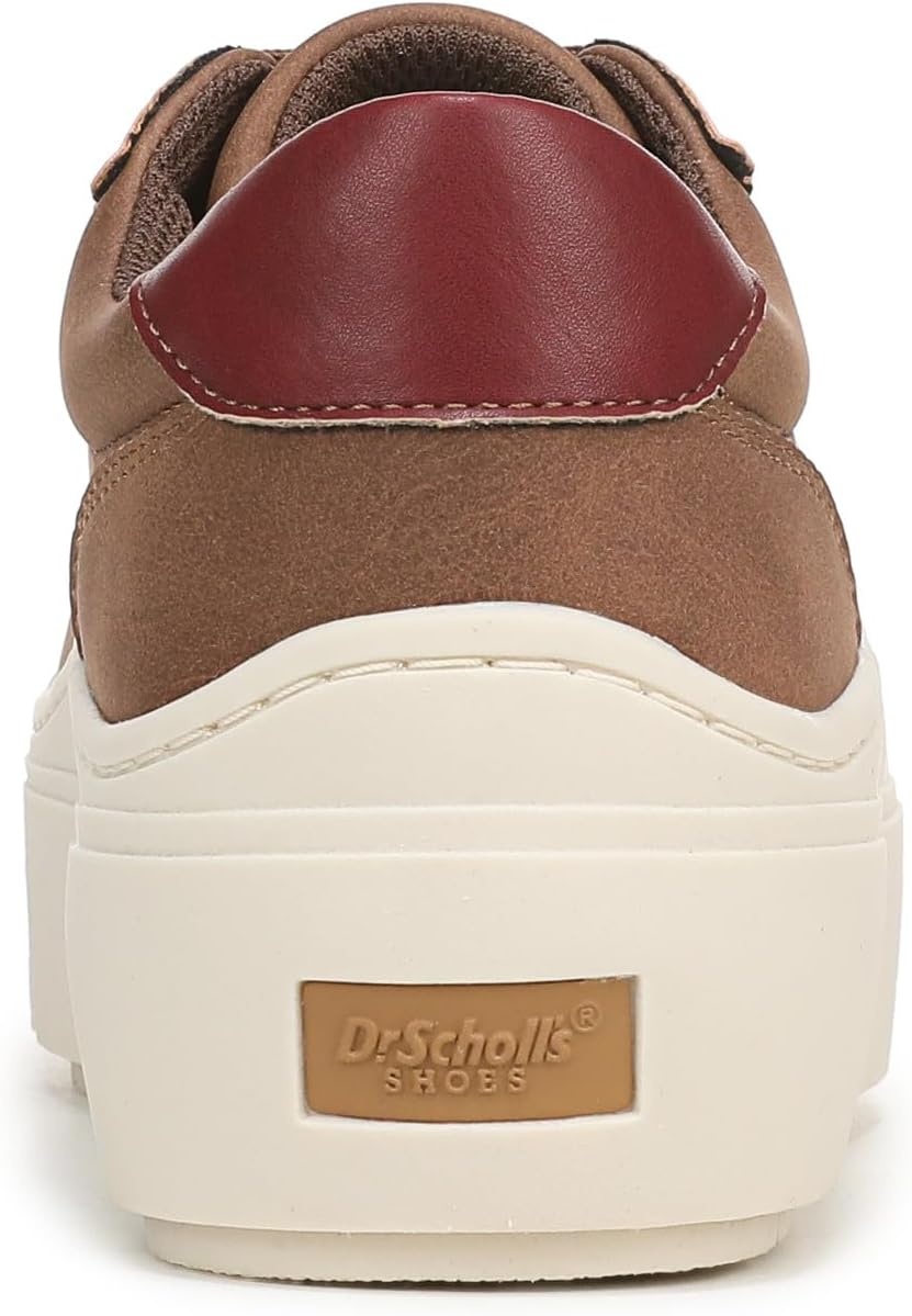 image:imageDr Scholls Shoes Womens Time Off Most Sneaker Womens Platform ShoesWalnut Brown