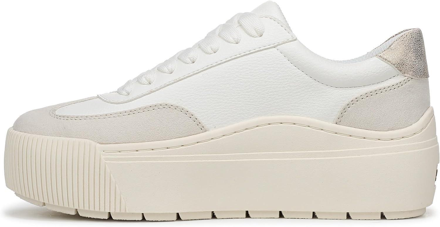 image:imageDr Scholls Shoes Womens Time Off Most Sneaker Womens Platform ShoesWhiteBirch