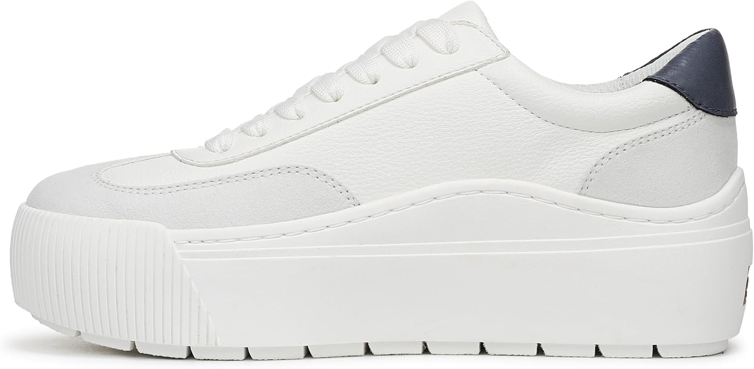image:imageDr Scholls Shoes Womens Time Off Most Sneaker Womens Platform ShoesWhiteNavy