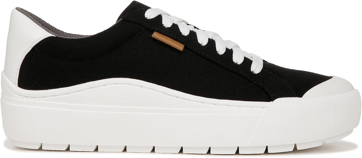 image:imageDr Scholls Shoes Womens Time Off Sneaker Comfortable Walking ShoesBlack Canvas