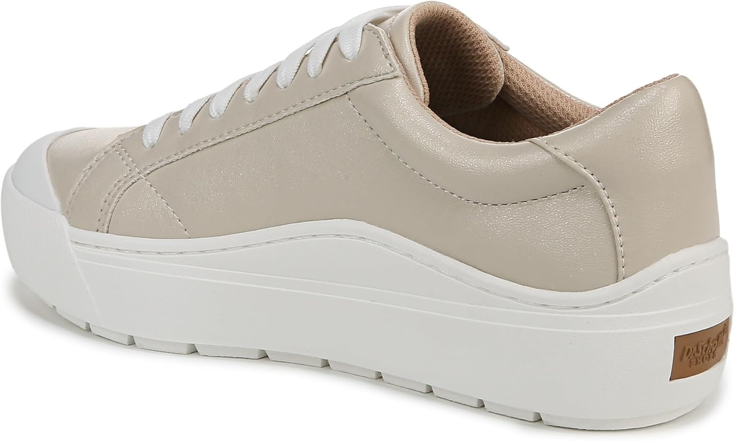 image:imageDr Scholls Shoes Womens Time Off Sneaker Comfortable Walking ShoesChampagne Smooth