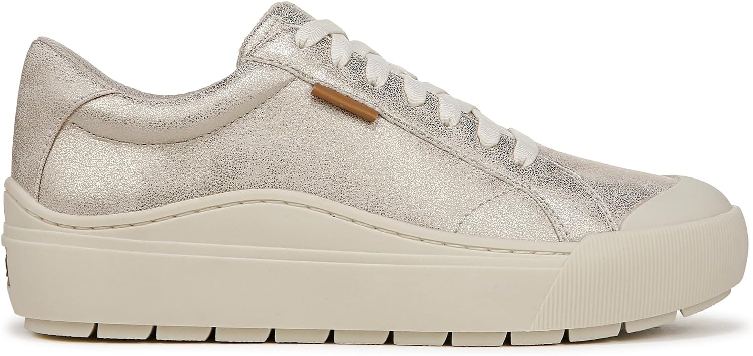 image:imageDr Scholls Shoes Womens Time Off Sneaker Comfortable Walking ShoesChampagnesmooth