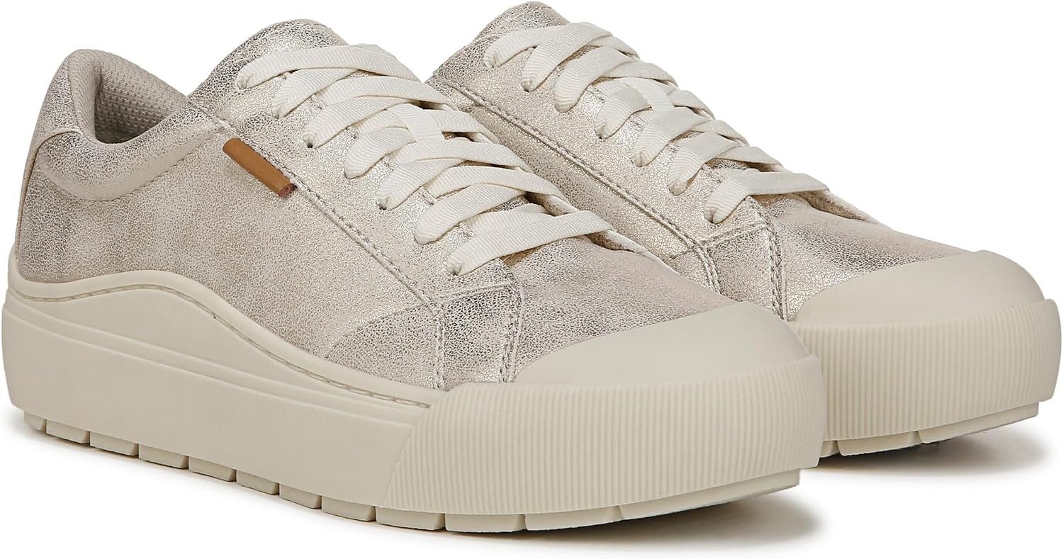image:imageDr Scholls Shoes Womens Time Off Sneaker Comfortable Walking ShoesChampagnesmooth