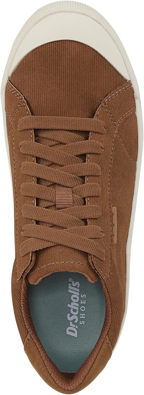 image:imageDr Scholls Shoes Womens Time Off Sneaker Comfortable Walking ShoesHoney Brown Corduroy