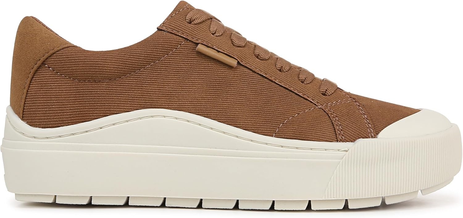 image:imageDr Scholls Shoes Womens Time Off Sneaker Comfortable Walking ShoesHoney Brown Corduroy