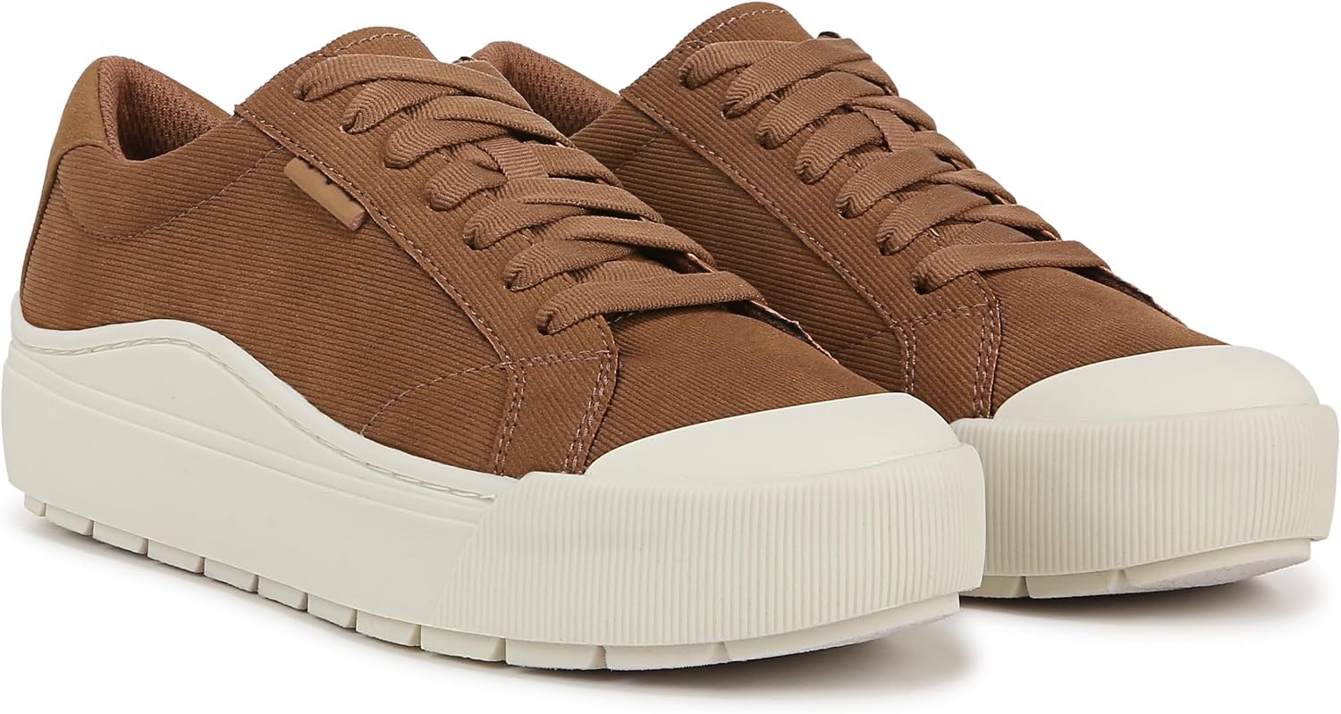 image:imageDr Scholls Shoes Womens Time Off Sneaker Comfortable Walking ShoesHoney Brown Corduroy