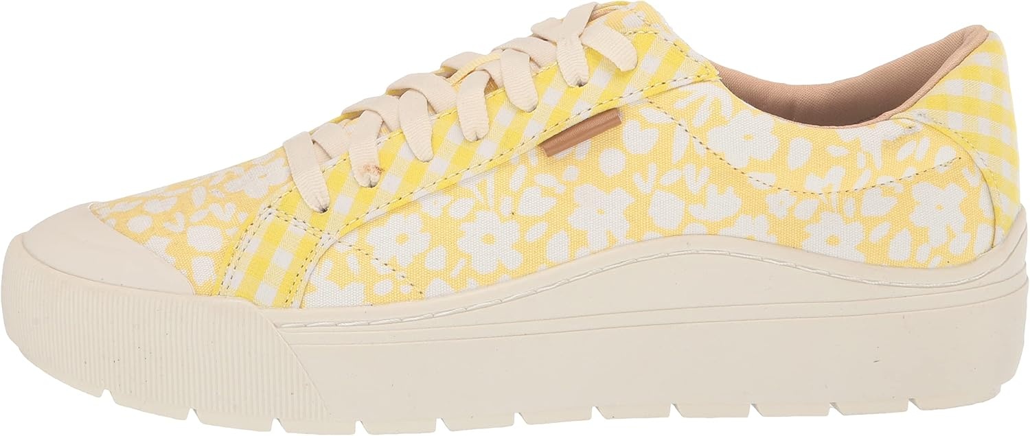 image:imageDr Scholls Shoes Womens Time Off Sneaker Comfortable Walking ShoesLemon Yellow Dream Fabric