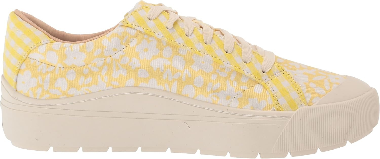 image:imageDr Scholls Shoes Womens Time Off Sneaker Comfortable Walking ShoesLemon Yellow Dream Fabric