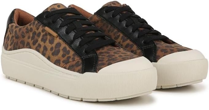 image:imageDr Scholls Shoes Womens Time Off Sneaker Comfortable Walking ShoesLeopard Animal Print Faux Leather