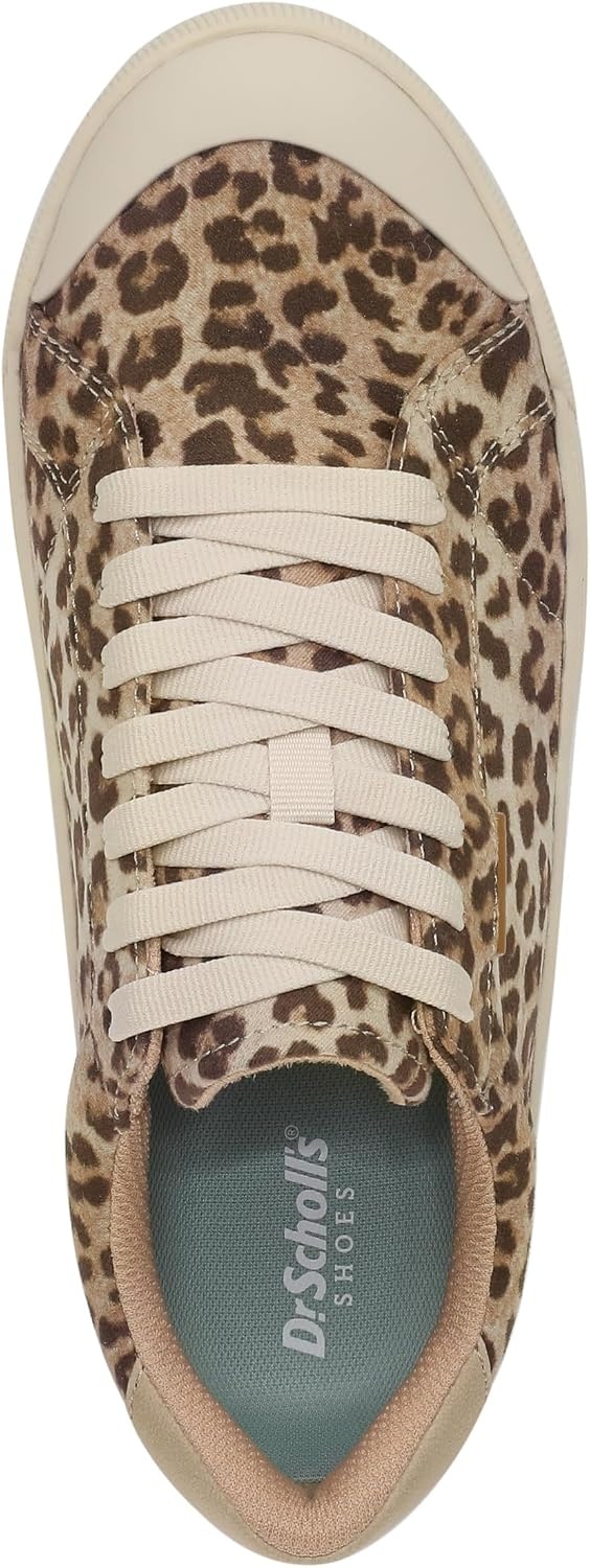 image:imageDr Scholls Shoes Womens Time Off Sneaker Comfortable Walking ShoesLeopard Light Sand Fabric