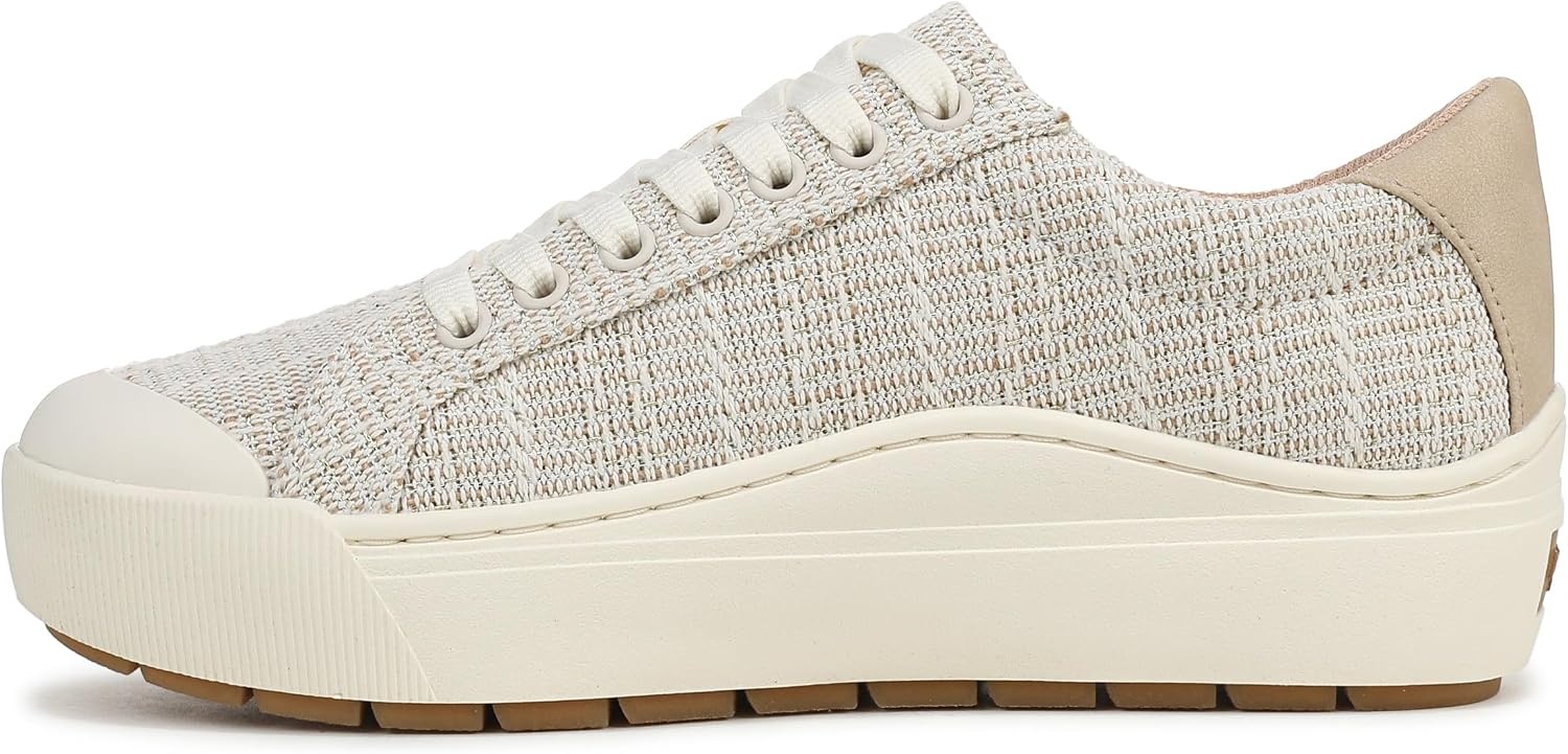 image:imageDr Scholls Shoes Womens Time Off Sneaker Comfortable Walking ShoesLight Gold Woven