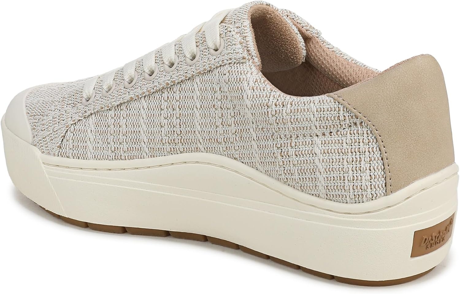 image:imageDr Scholls Shoes Womens Time Off Sneaker Comfortable Walking ShoesLight Gold Woven