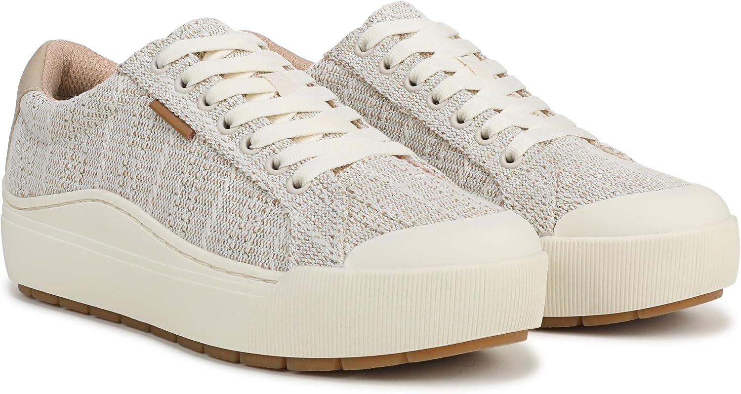 image:imageDr Scholls Shoes Womens Time Off Sneaker Comfortable Walking ShoesLight Gold Woven