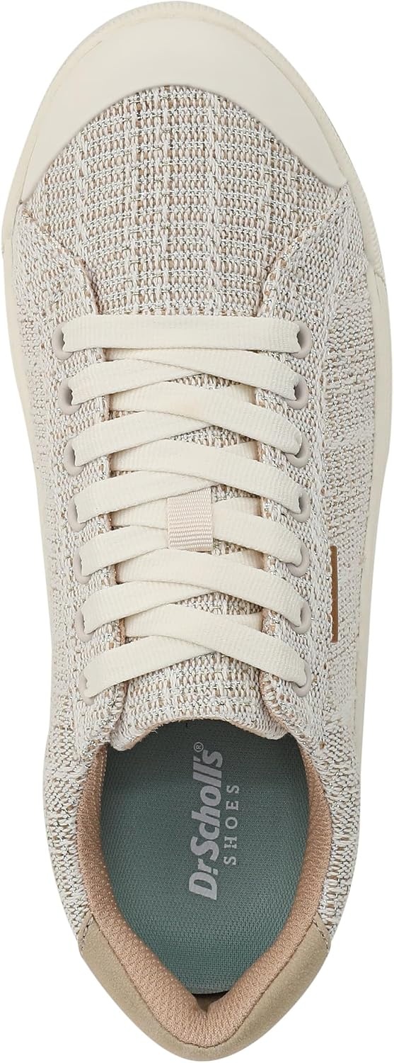 image:imageDr Scholls Shoes Womens Time Off Sneaker Comfortable Walking ShoesLight Gold Woven