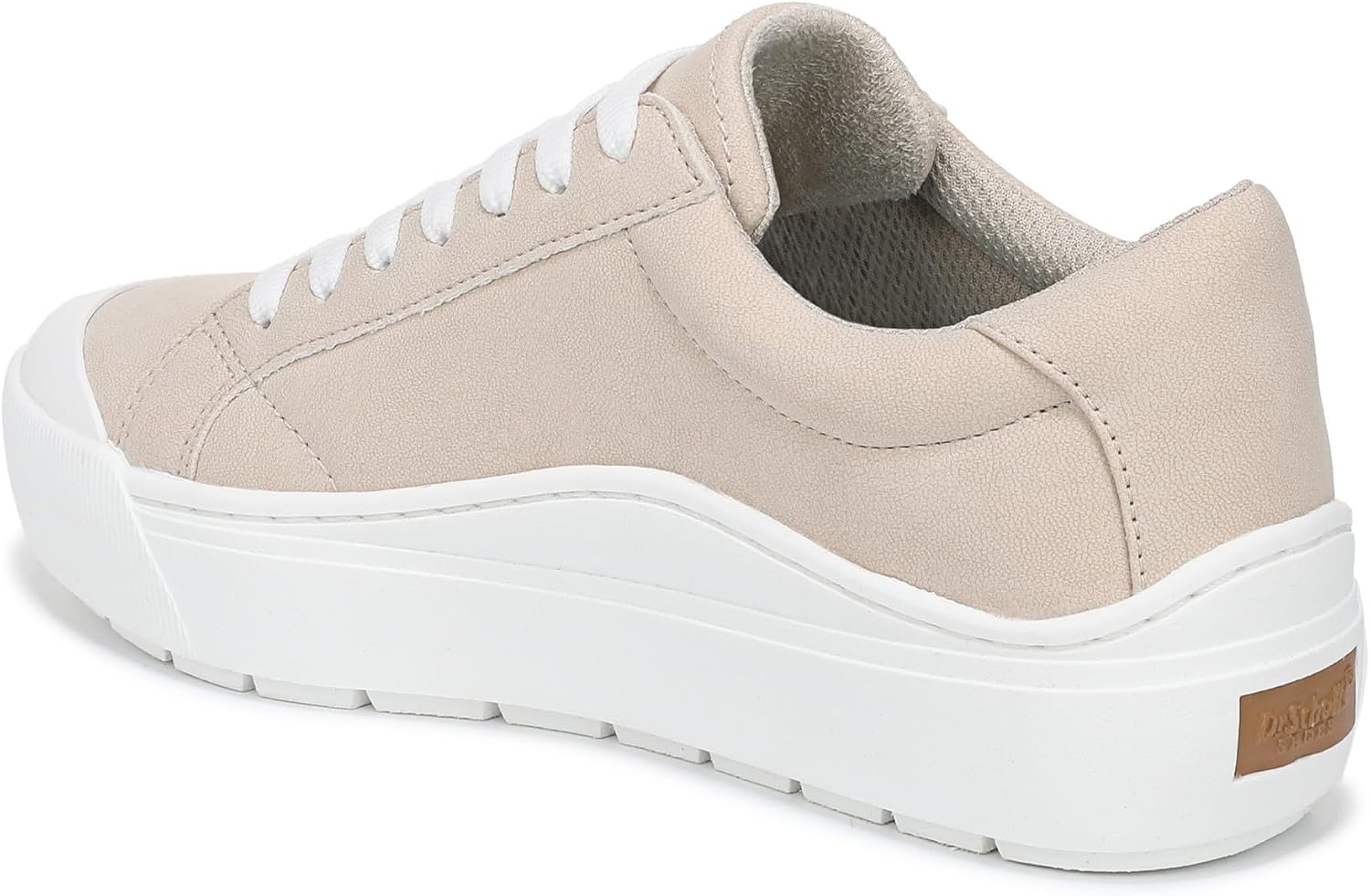 image:imageDr Scholls Shoes Womens Time Off Sneaker Comfortable Walking ShoesLight Sand Tan Faux Leather