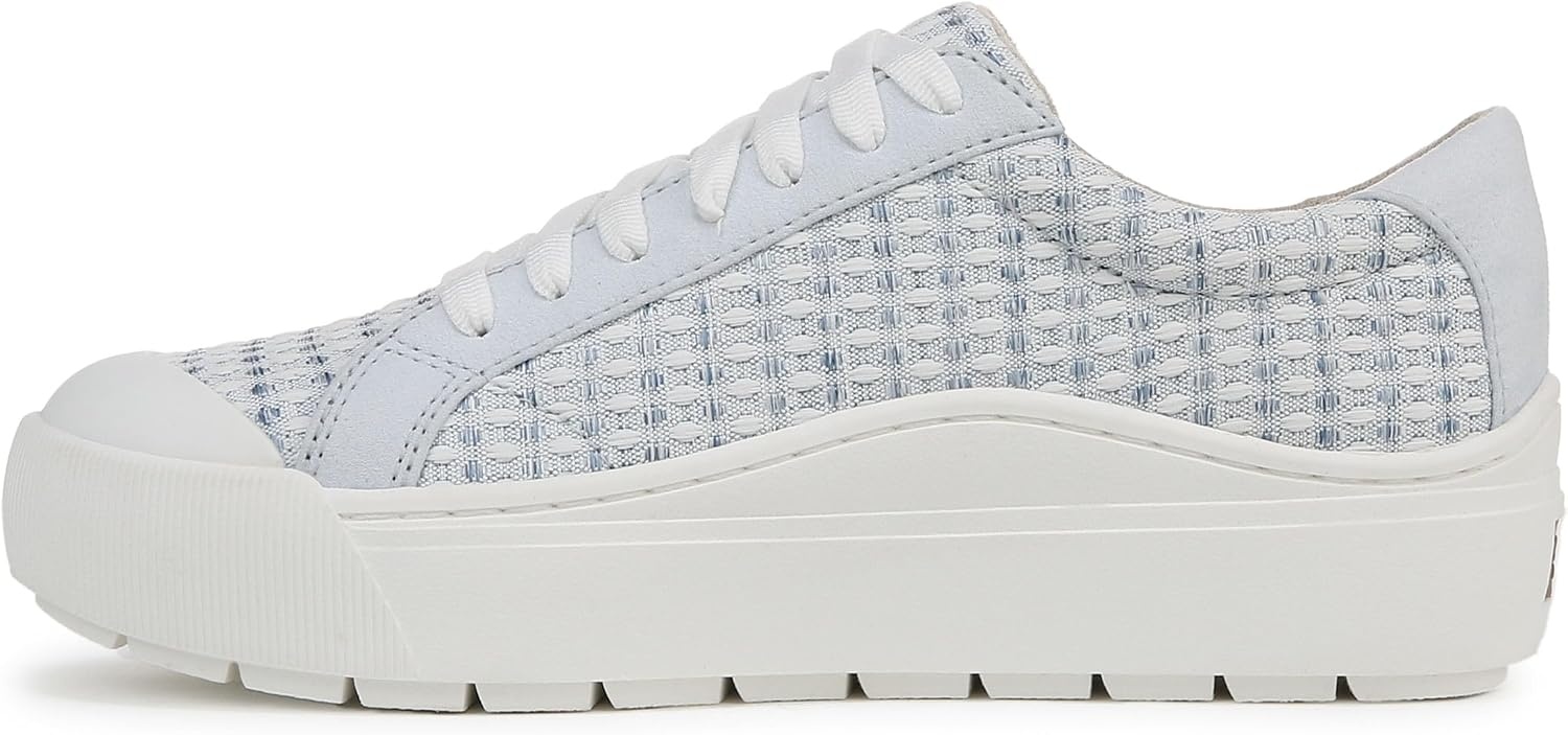 image:imageDr Scholls Shoes Womens Time Off Sneaker Comfortable Walking ShoesPowder Blue Fabric