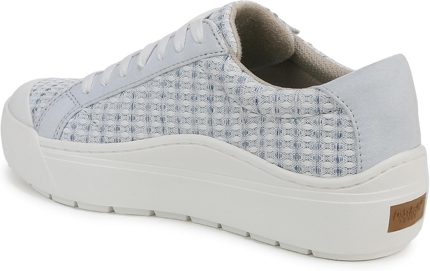 image:imageDr Scholls Shoes Womens Time Off Sneaker Comfortable Walking ShoesPowder Blue Fabric