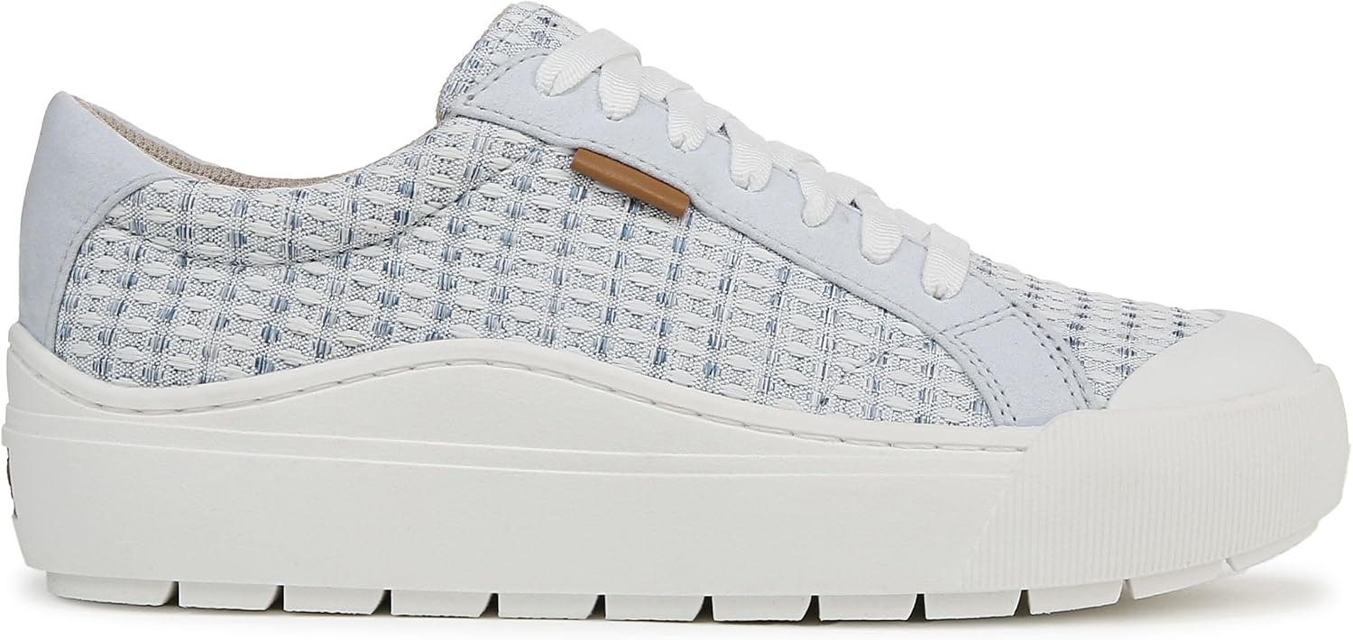 image:imageDr Scholls Shoes Womens Time Off Sneaker Comfortable Walking ShoesPowder Blue Fabric