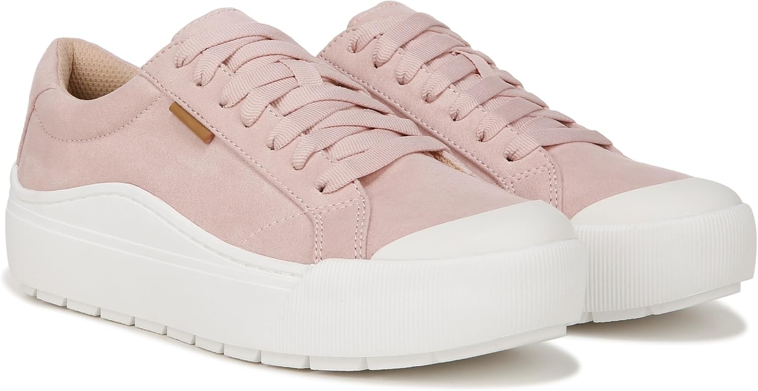 image:imageDr Scholls Shoes Womens Time Off Sneaker Comfortable Walking ShoesSepia Rose Pink Microfiber