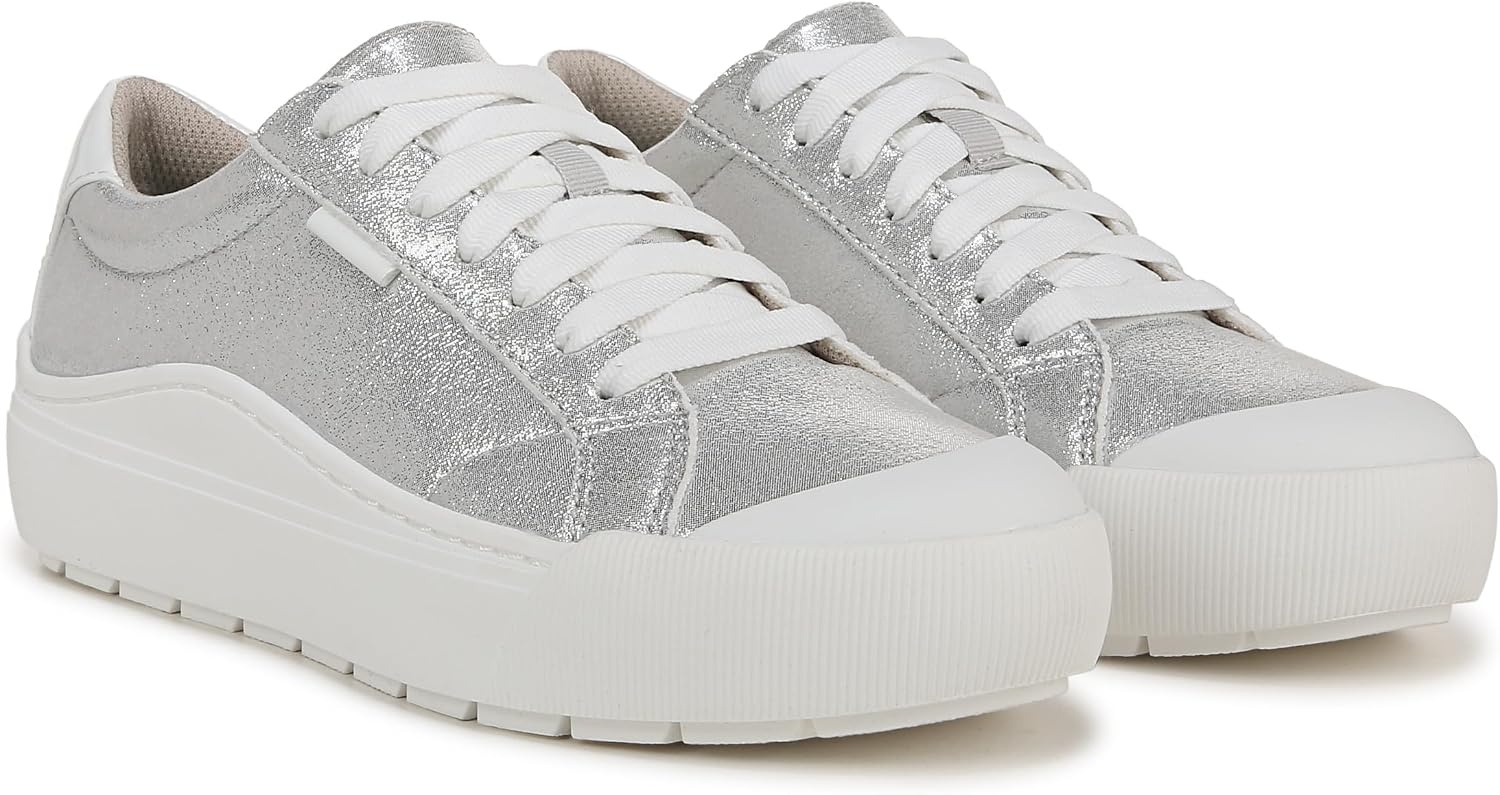 image:imageDr Scholls Shoes Womens Time Off Sneaker Comfortable Walking ShoesSilver