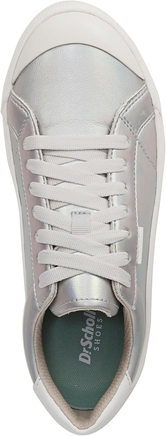 image:imageDr Scholls Shoes Womens Time Off Sneaker Comfortable Walking ShoesSilver Foil