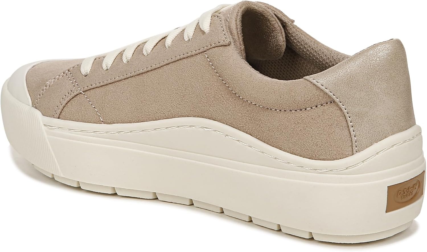 image:imageDr Scholls Shoes Womens Time Off Sneaker Comfortable Walking ShoesToasted Taupe Microfiber