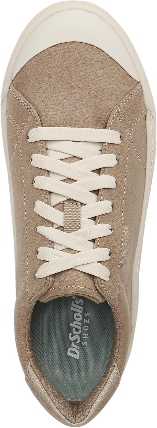 image:imageDr Scholls Shoes Womens Time Off Sneaker Comfortable Walking ShoesToasted Taupe Microfiber