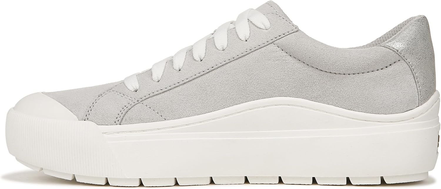 image:imageDr Scholls Shoes Womens Time Off Sneaker Comfortable Walking ShoesVapor Grey Microfiber